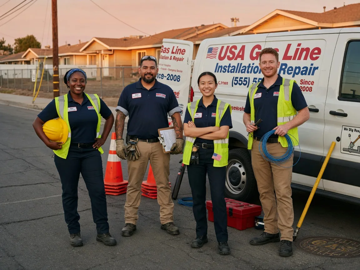 Gas Line Installation company in Dora, NM